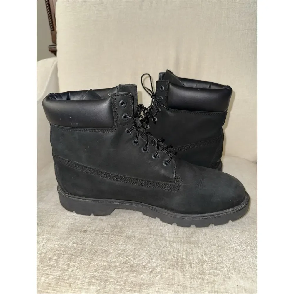 Timberland Premium 6 inch Boots Black Waterproof 400 Grams Boots 10054 Size 13 M